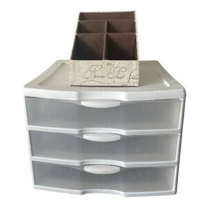 Bundle of 2  Storage Drawer Organizer